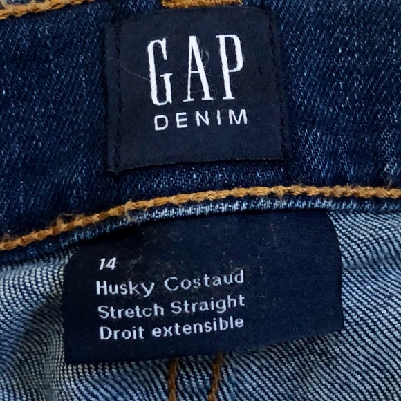 Gap Kids Straight Stretch Jeans with Washwell™ - Picture 4 of 4